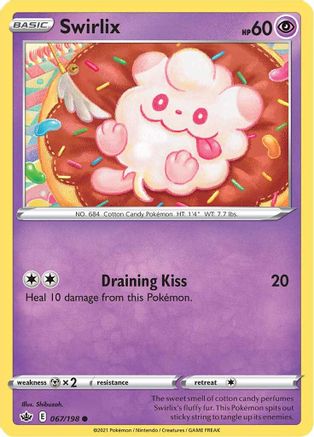 Swirlix 067/198 - SWSH06 Chilling Reign - for just $0.08! 