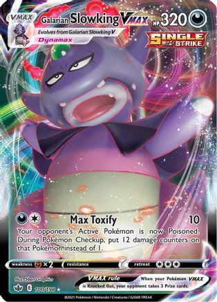 Galarian Slowking VMAX 100/198 - SWSH06 Chilling Reign Holofoil - for just $0.83! 