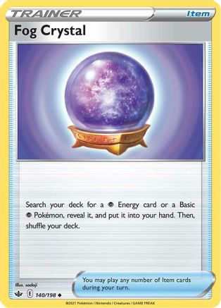 Fog Crystal 140/198 - SWSH06 Chilling Reign Reverse Holofoil - for just $0.10! 