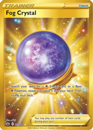 Fog Crystal (Secret) 227/198 - SWSH06 Chilling Reign Holofoil - for just $2.33! 