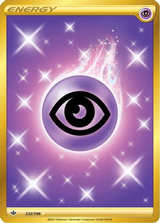 Psychic Energy (Secret) 232/198 - SWSH06 Chilling Reign Holofoil - for just $6.49! 