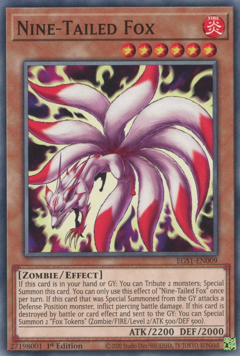 Nine-Tailed Fox [EGS1-EN009] Common - for just $0.10! 