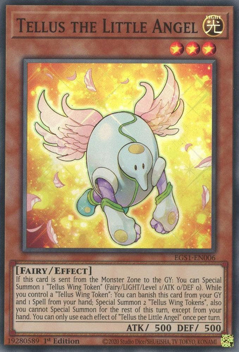 Tellus the Little Angel [EGS1-EN006] Super Rare - for just $0.10! 