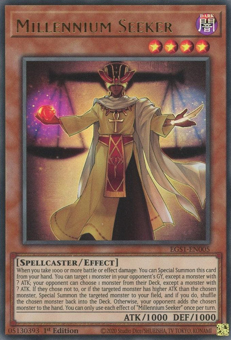 Millennium Seeker [EGS1-EN005] Ultra Rare - for just $0.10! 