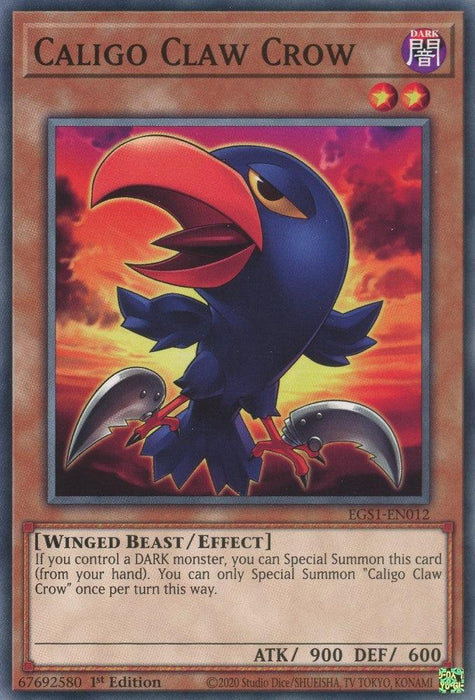 Caligo Claw Crow [EGS1-EN012] Common - for just $0.10! 