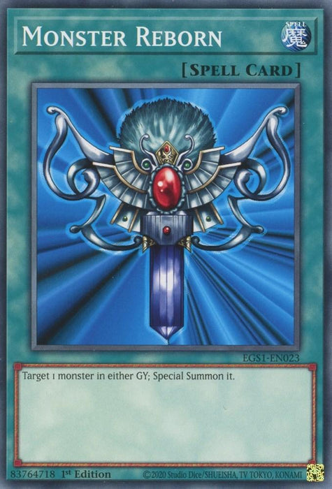 Monster Reborn [EGS1-EN023] Common - for just $0.10! 