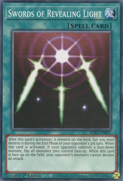 Swords of Revealing Light [EGS1-EN021] Common - for just $0.10! 