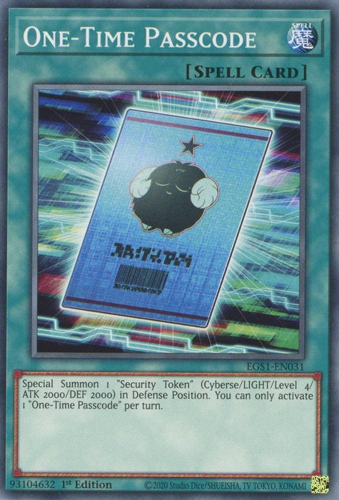 One-Time Passocde [EGS1-EN031] Common - for just $0.20! 