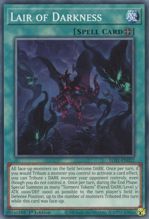 Lair of Darkness [EGS1-EN032] Common - for just $0.10! 