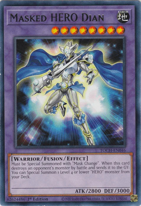 Masked Hero Dian [TOCH-EN046] Rare - for just $0.10! 