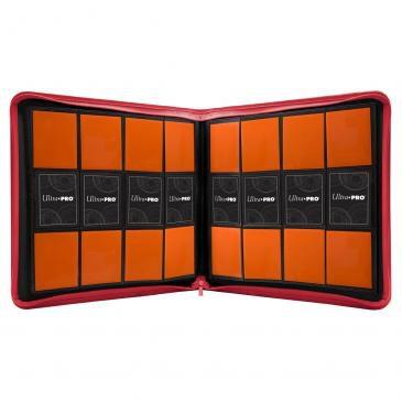 Ultra PRO: 12-Pocket Zippered PRO-Binder - Vivid (Red) - for just $34.99! 