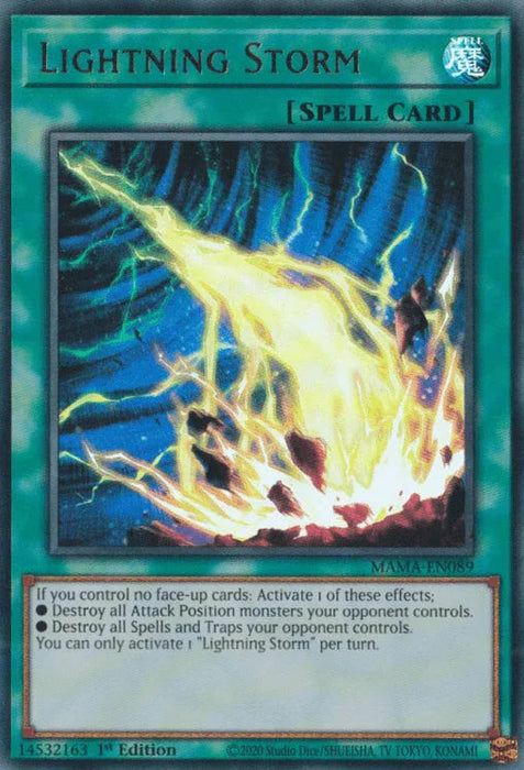 Lightning Storm [MAMA-EN089] Ultra Rare - for just $1.10! 