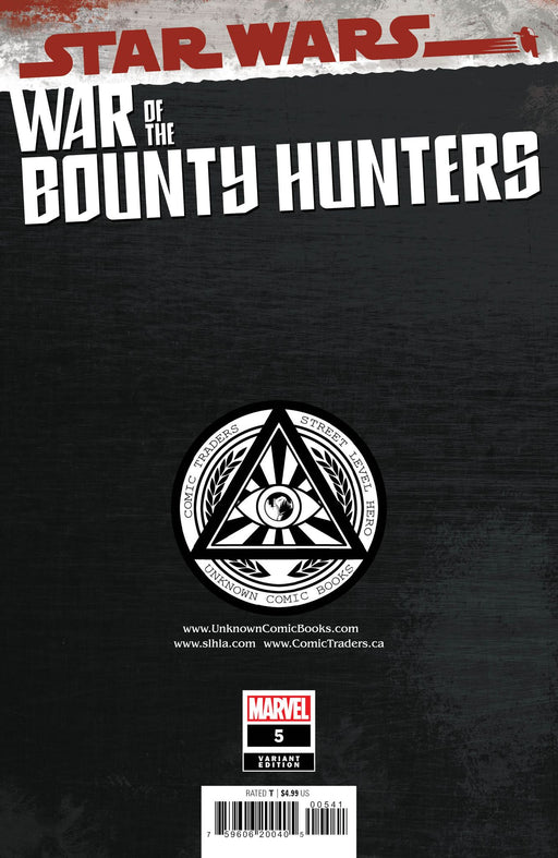 Star Wars War Bounty Hunters #5 (Of 5) Unknown Comics Gerald Parel Exclusive Var (10/06/2021)(10/13/2021) - for just $10! 