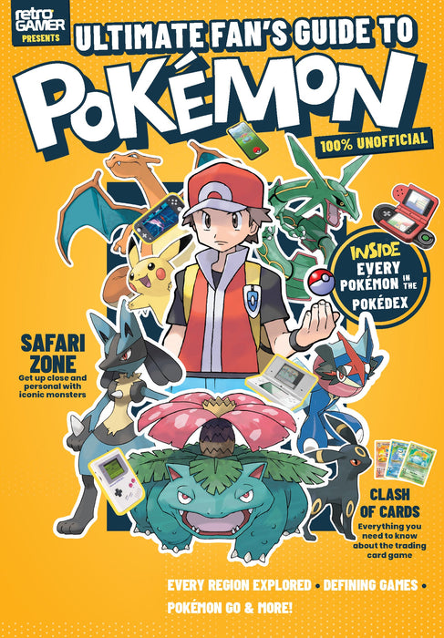 Pokémon - Ultimate Fan’s Guide: Inside Every Pokémon In The Pokédex, Safari Zone Monsters, Trading Cards, Adventures In Kanto, Nintendo Game Boy, DS & Switch, Hisuian Snow, Battle Revolution & More! - for just $7.99! 