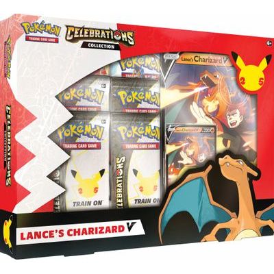 Pokémon TCG: Celebrations Collection Lance's Charizard V - Premium Collection Box - Just $24.99! Shop now at Retro Gaming of Denver