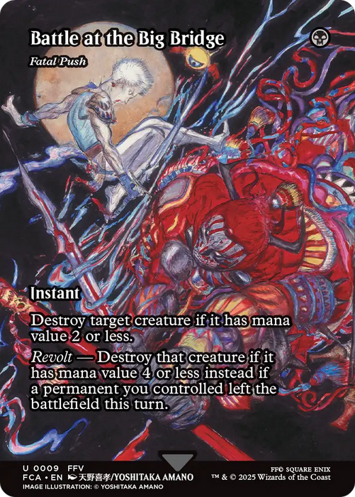 Fatal Push (FCA-009) - FINAL FANTASY: Through the Ages / Battle at the Big Bridge (Borderless) Foil - for just $0.69! 