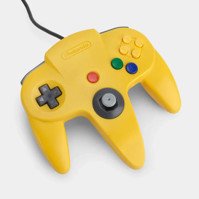 N64 Controller [OEM] [Yellow] [Scratch & Scuff] – Nintendo 64 Accessory (N64) - for just $34.99! 