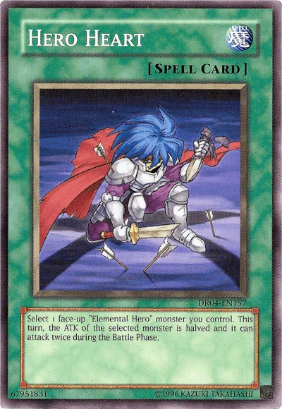 Hero Heart [DR04-EN157] Common - for just $0.20! 