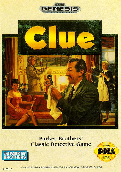 Clue (Sega Genesis) - for just $0! 