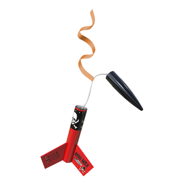 Estes Rockets - Mini Der Red Max™ Launch Set Rocket-Building Kit, Intermediate Mini Flying-Rocket-Model Kit for Ages 10+ - for just $39.99! 