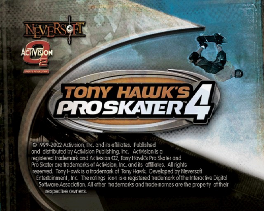 Tony Hawk's Pro Skater 4 [Greatest Hits] – PlayStation 2 (PS2) - for just $10.99! 