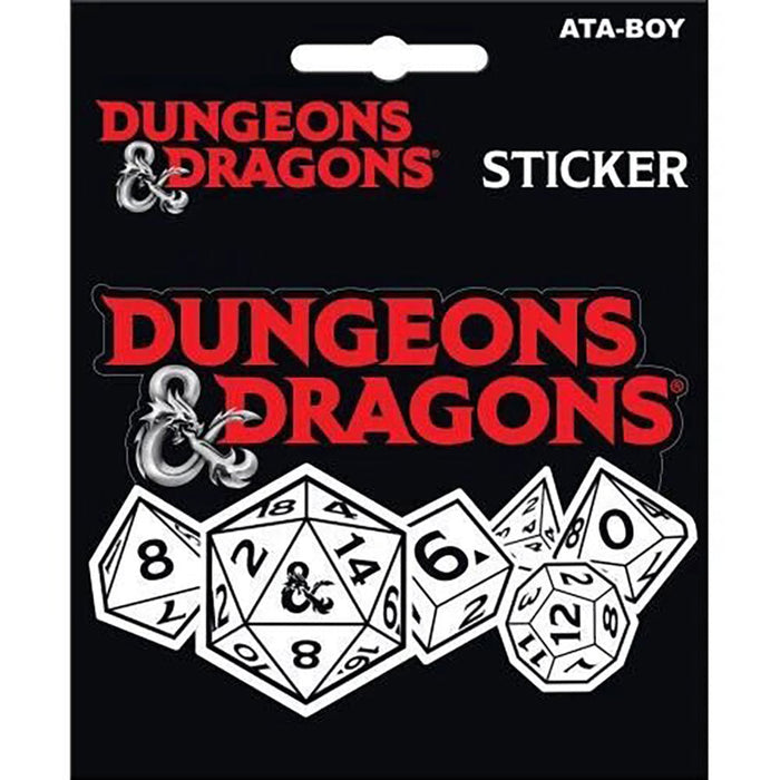 Dungeons & Dragons: Dice Sticker - for just $3! 