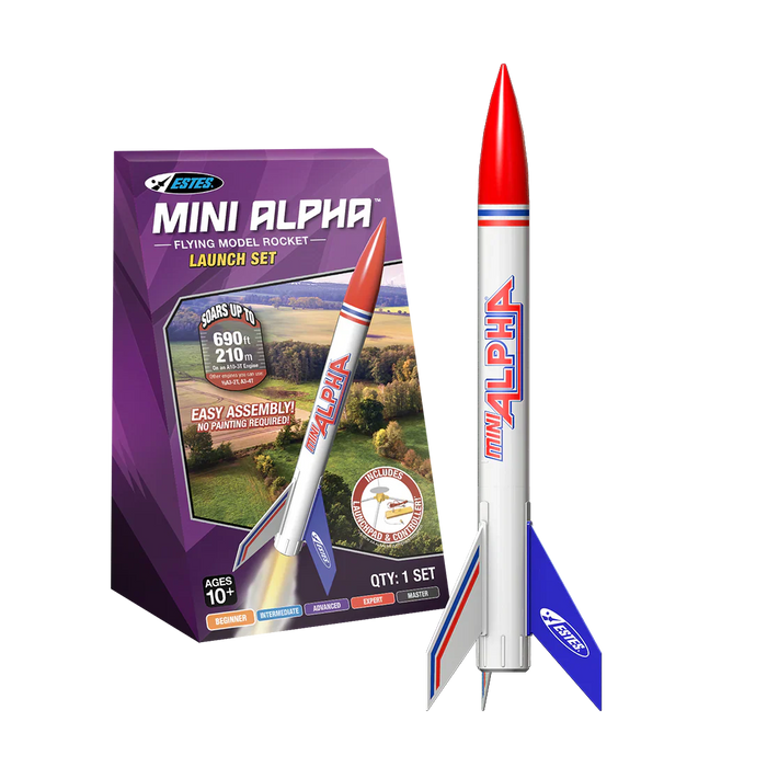 ESTES Mini Alpha Launch Set - for just $34.99! 