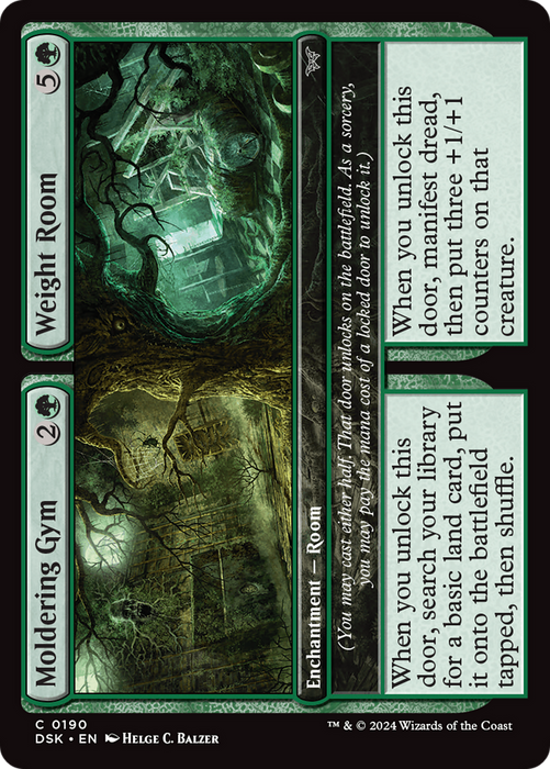 Moldering Gym // Weight Room (DSK-190) - Duskmourn: House of Horror - for just $0.03! 