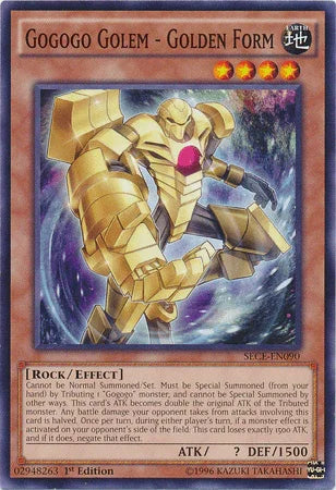 Gogogo Golem - Golden Form [SECE-EN090] Common - for just $0.10! 