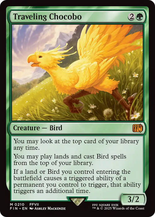 Traveling Chocobo (FIN-210) - FINAL FANTASY Foil - for just $6.43! 