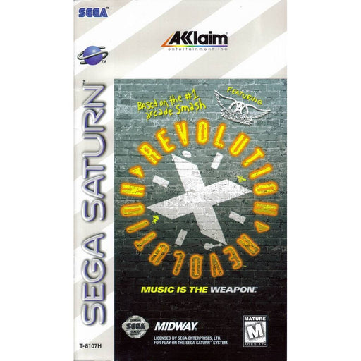 Revolution X (Sega Saturn) - Just $0! Shop now at Retro Gaming of Denver