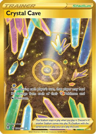 Crystal Cave (Secret) 230/203 - SWSH07 Evolving Skies Holofoil - for just $2! 