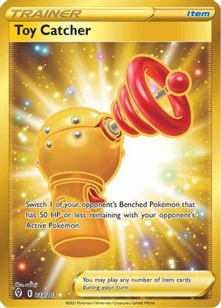 Toy Catcher (Secret) 233/203 - SWSH07 Evolving Skies Holofoil - for just $1.30! 