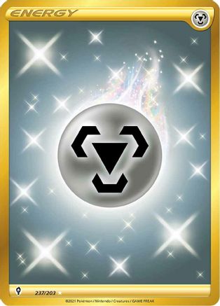 Metal Energy (Secret) 237/203 - SWSH07 Evolving Skies Holofoil - for just $7.41! 