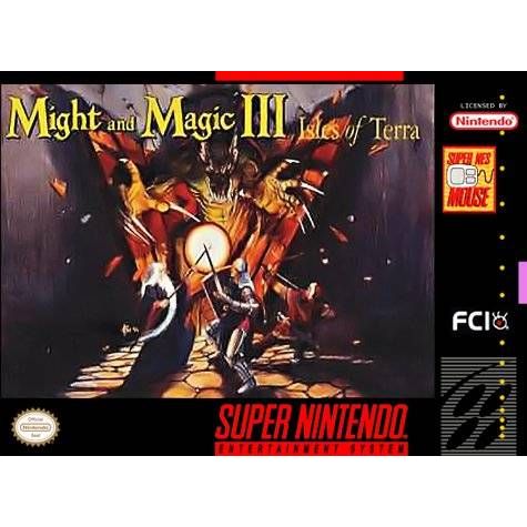 Might and Magic III Isles of Terra (Super Nintendo) - Just $0! Shop now at Retro Gaming of Denver