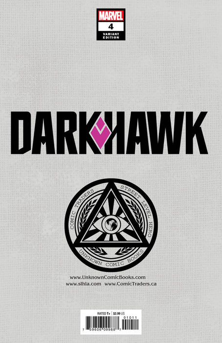 Darkhawk #4 (Of 5) Unknown Comics Miguel Mercado Exclusive Virgin Var (11/24/2021) (12/01/2021) - for just $20! 