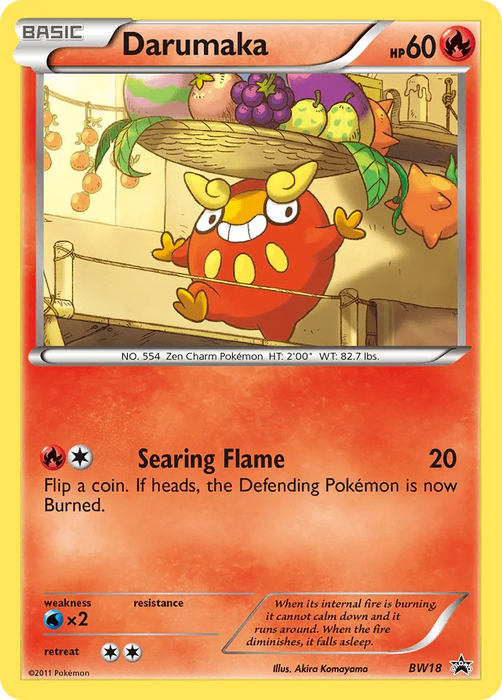 Darumaka (BW18) [Black & White: Black Star Promos] - for just $5! 