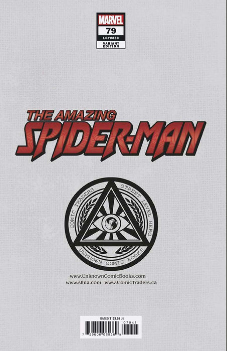 Amazing Spider-Man #79 Unknown Comics Gabriele Dell'Otto Exclusive Var (11/10/2021) (11/24/2021) - for just $10! 