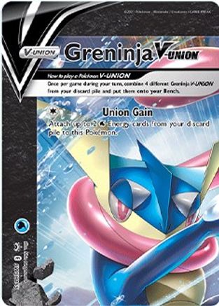 Greninja V-UNION SWSH155/307 - SWSH Sword & Shield Promo Cards Holofoil - for just $1.20! 
