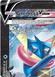 Greninja V-Union (SWSH155) [Sword & Shield: Black Star Promos] - for just $1.95! 
