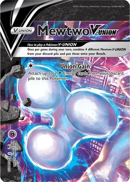 Mewtwo V-Union (SWSH159) [Sword & Shield: Black Star Promos] - for just $3.80! 