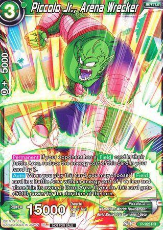 Piccolo Jr., Arena Wrecker (Power Booster: World Martial Arts Tournament) (P-152) [Promotion Cards] - for just $0.20! 