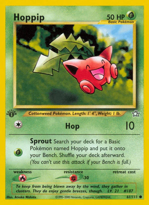 Hoppip (61/111) [Neo Genesis 1st Edition] - for just $0.35! 