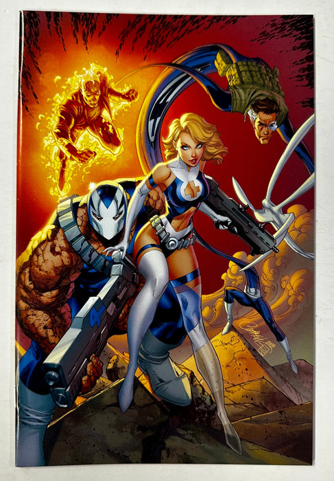 Fantastic Four #1 J Scott Campbell Exclusive Virgin Variant Marvel Comics - for just $50! 