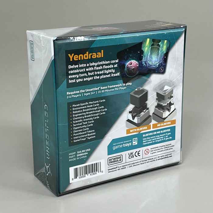 ORANGE NEBULA Unsettled Planet 004 Yendraal Card Game 2-4 Players 14+Age ONB0204 - for just $8! 