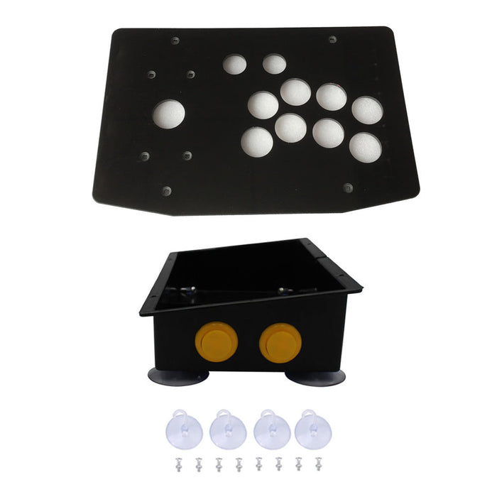 RAC-K500L Acrylic Panel Inclined Plane Case 24/30mm Button Hole DIY Arcade Joystick Kits - Just $29.99! Shop now at Retro Gaming of Denver