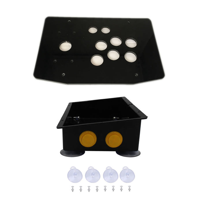 RAC-K500L Acrylic Panel Inclined Plane Case 24/30mm Button Hole DIY Arcade Joystick Kits - Just $29.99! Shop now at Retro Gaming of Denver