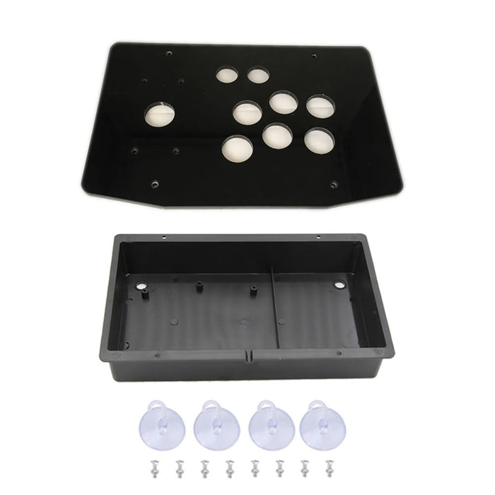 RAC-K500F Acrylic Panel Flat Case 24/30mm Button Hole DIY Arcade Joystick Kits - Just $29.99! Shop now at Retro Gaming of Denver