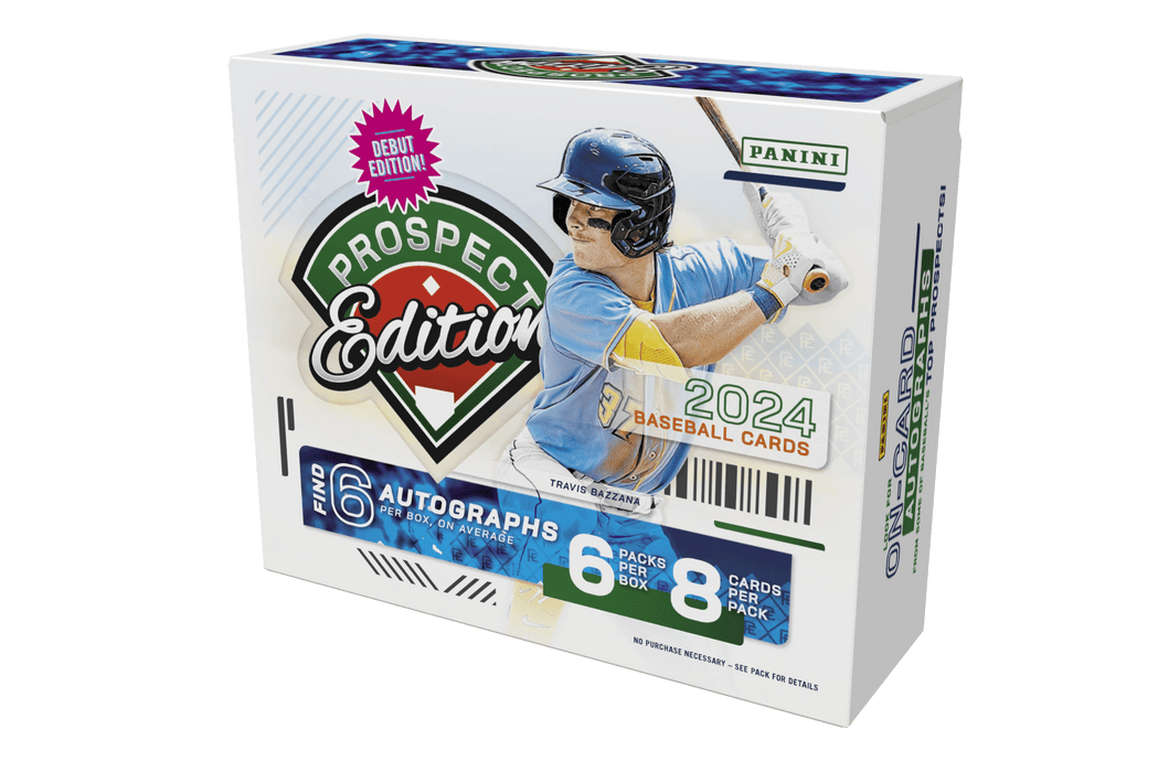 2024 Panini Prospect Edition Baseball - Hobby Box - for just $150! 