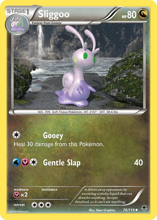 Sliggoo (76/119) [XY: Phantom Forces] - for just $0.15! 